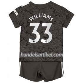 Manchester United Williams 33 Kinder Auswärts Trikotsatz 2020/21 Kurzarm (+ Kurze Hosen)
